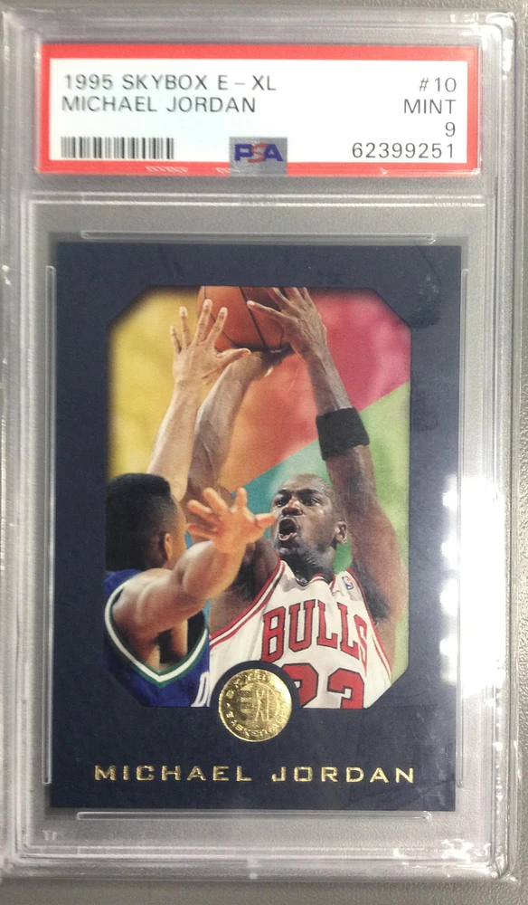 1995 Skybox E-xl 10 Michael Jordan PSA