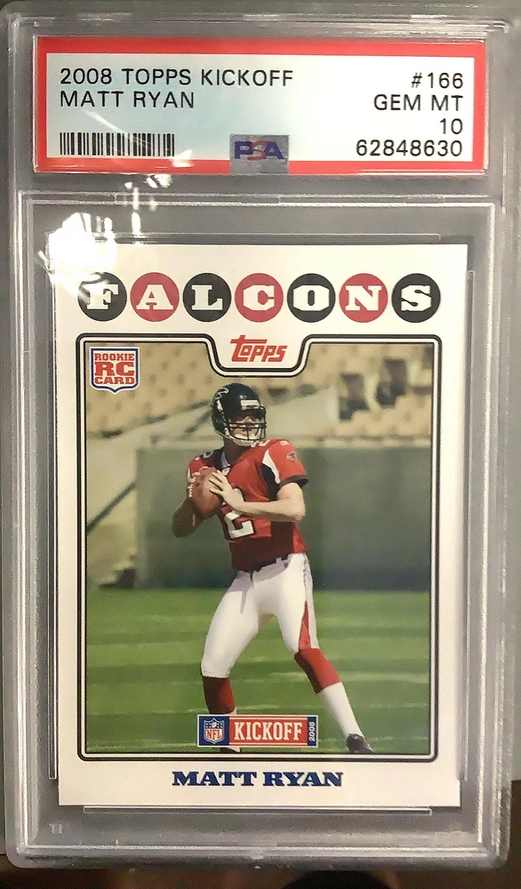 2008 Topps Kickoff 166 Matt Ryan PSA 10