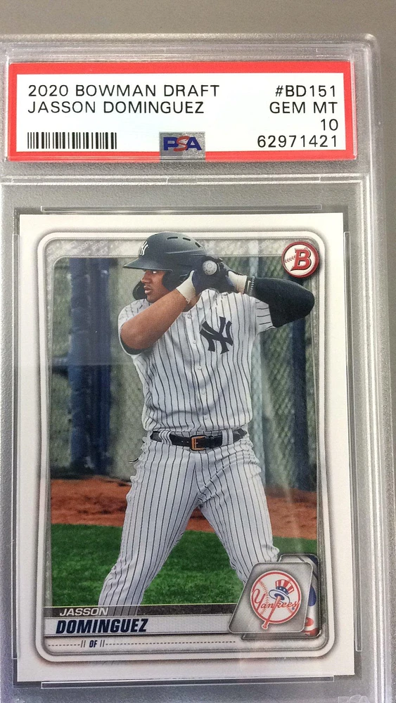 2020 Bowman Draft Bd151 Jasson Dominguez PSA 10
