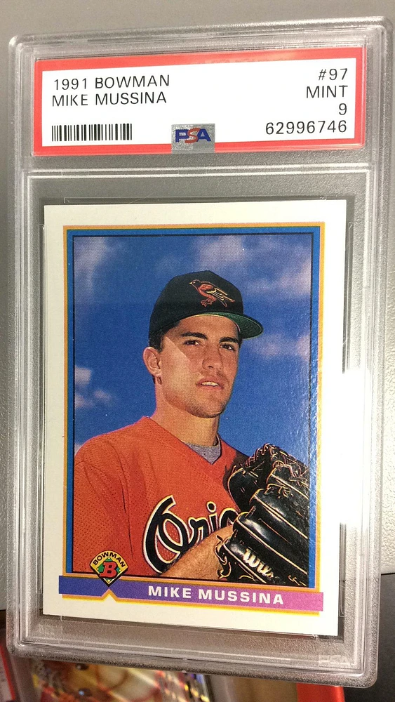 1991 Bowman 97 Mike Mussina PSA 9