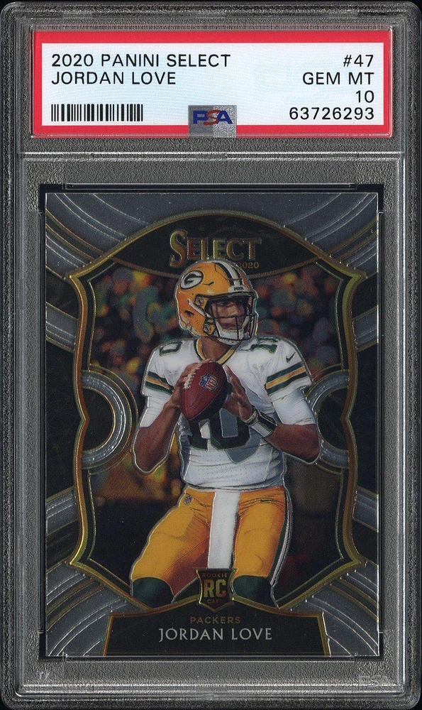 2020 Panini Select Jordan Love PSA