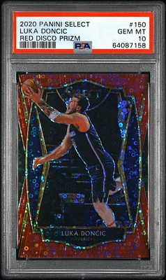 2020 Panini Select 150 Luka Doncic PSA 10