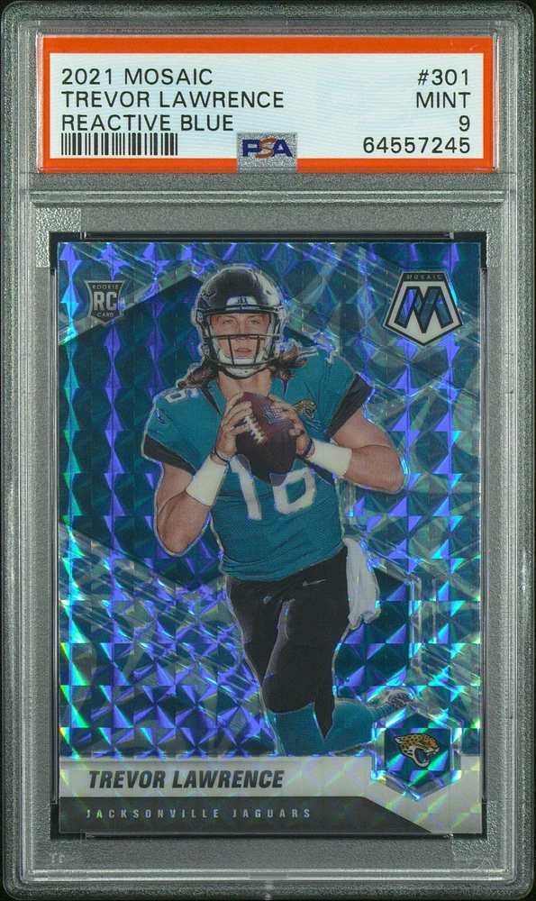 2021 Panini Mosaic Trevor Lawrence Reactive PSA
