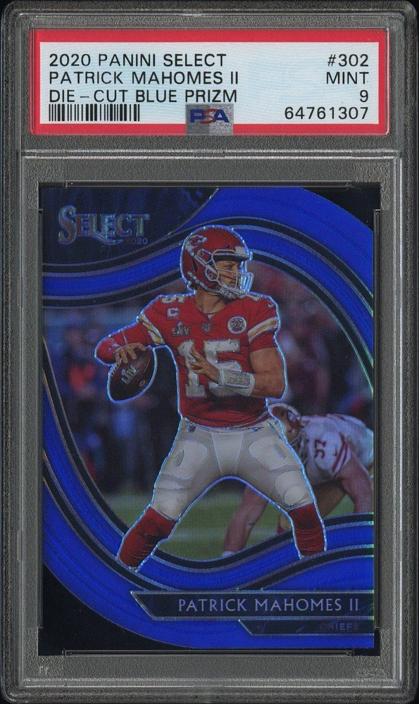 2020 Panini Select Patrick Mahomes Ii PSA 9