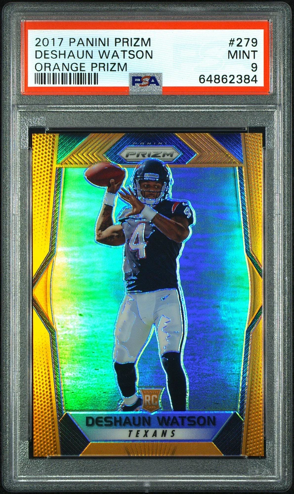 2017 Panini Prizm 279 Deshaun Watson PSA 9