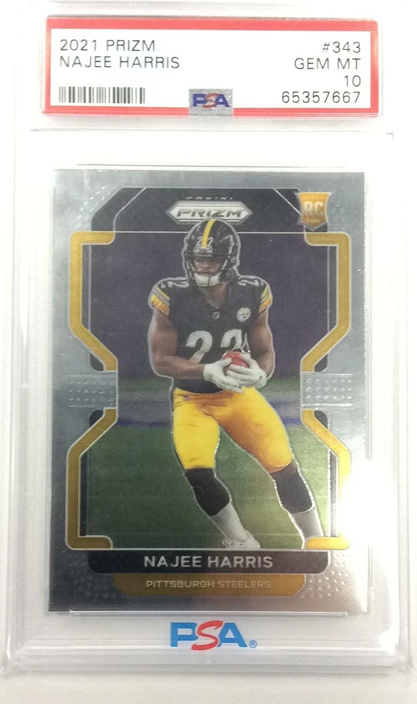2021 Panini Prizm 343 Najee Harris PSA 10