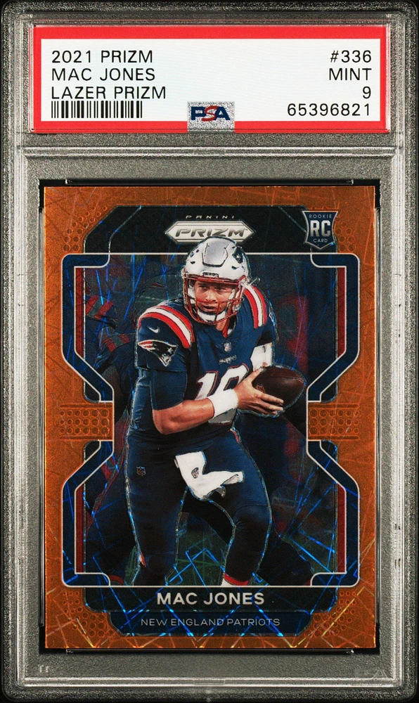 2021 Panini Prizm 336 Mac Jones PSA 9
