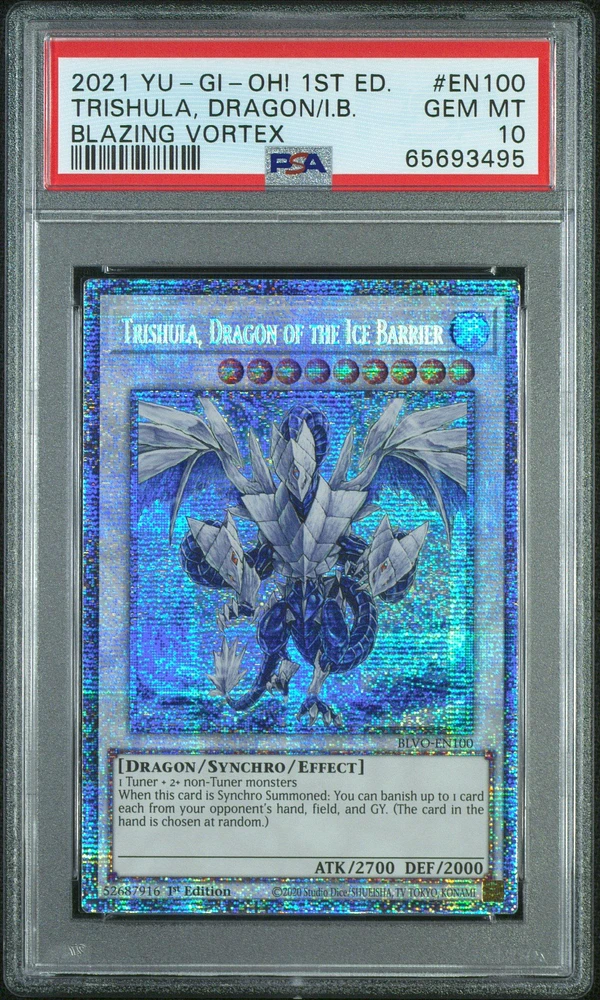 2021 Yu-gi-oh! Blvo-blazing Vortex En100 Trishula