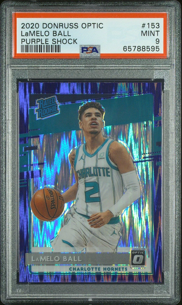 2020 Panini Donruss Optic 153 Lamelo Ball PSA