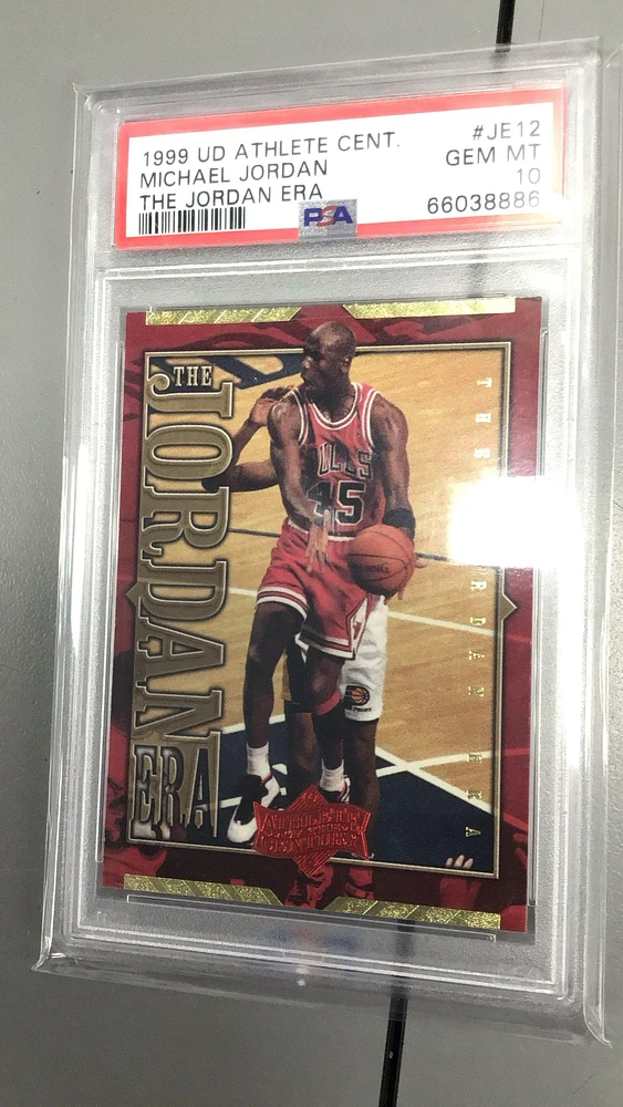 1999 Upper Deck Mj Athlete Of The Century The Jordan Era Je12 Michael Jordan PSA 10