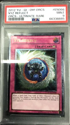 2012 Yu-gi-oh! Orcs-order Of Chaos En066 Xyz Reflect 1st Edition-ultimate Rare PSA 9
