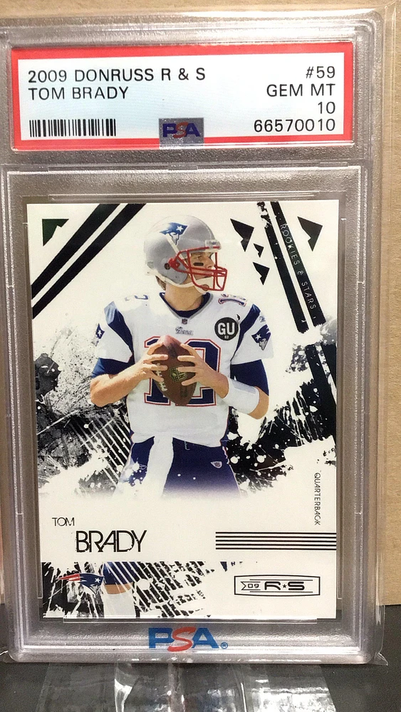 2009 Donruss Rookies & Stars 59 Tom Brady PSA 10