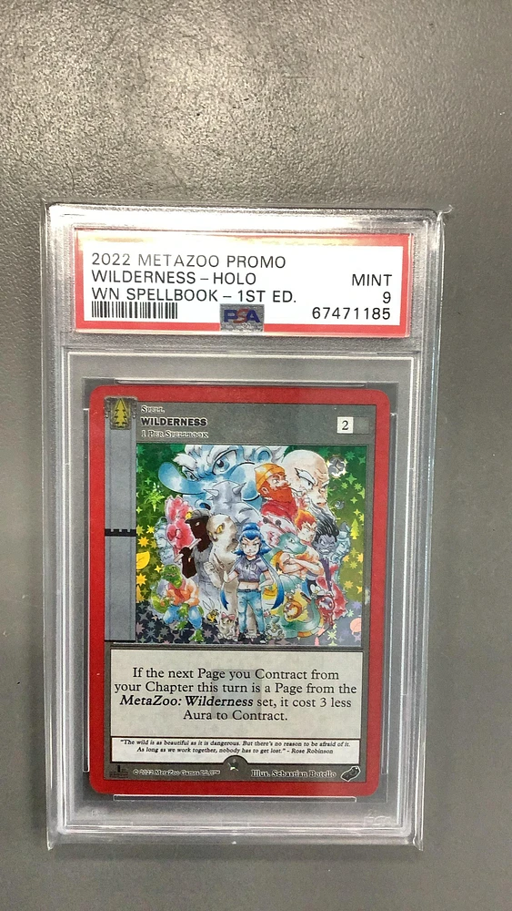 2022 Metazoo Promo Wilderness PSA 9