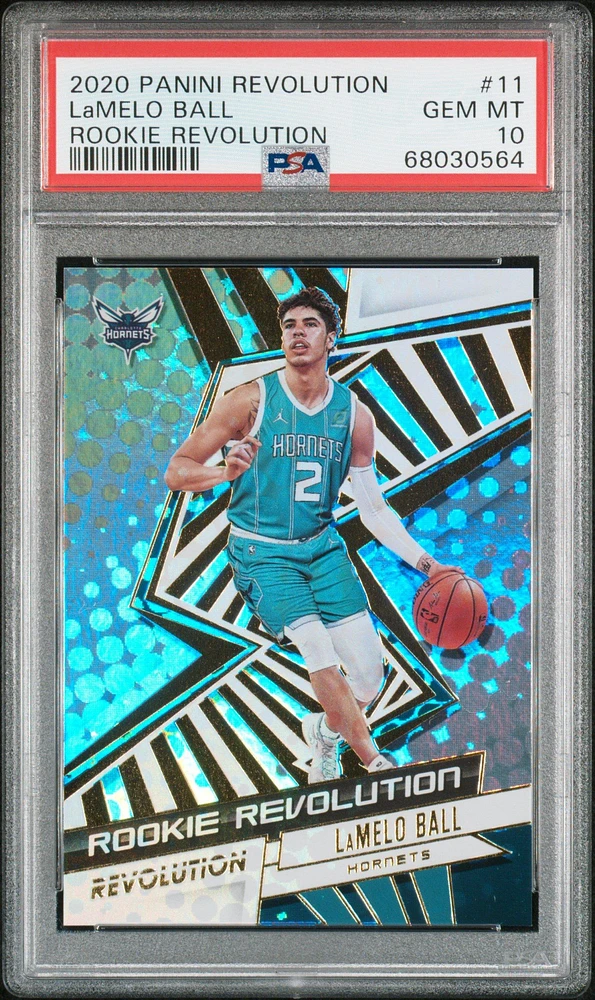 2020 Panini Revolution Rookie Revolution 11 Lamelo Ball PSA 10