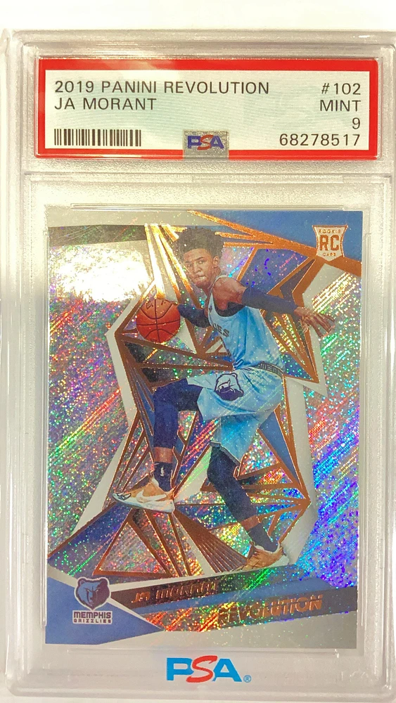 2019 Panini Revolution 102 Ja Morant PSA 9