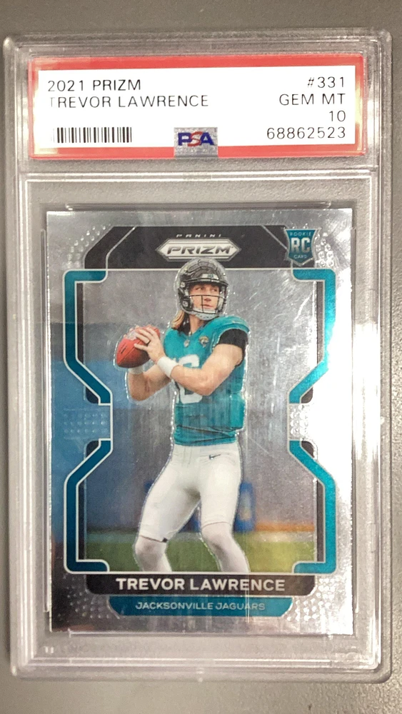 2021 Panini Prizm 331 Trevor Lawrence PSA