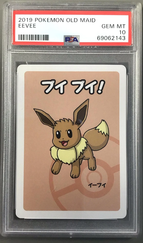 2019 Pokemon Old Maid Eevee PSA 10