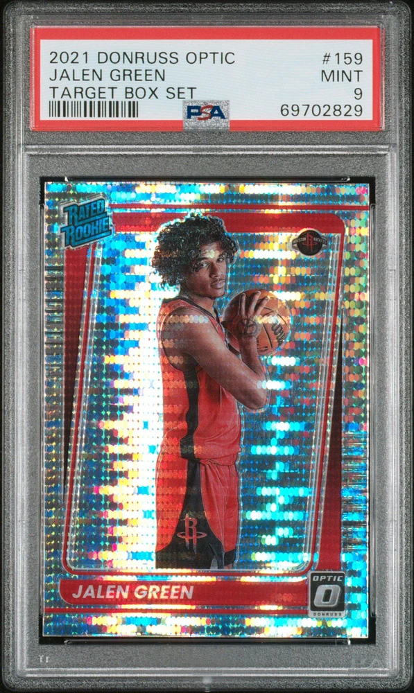 2021 Panini Donruss Optic 159 Jalen Green PSA 9