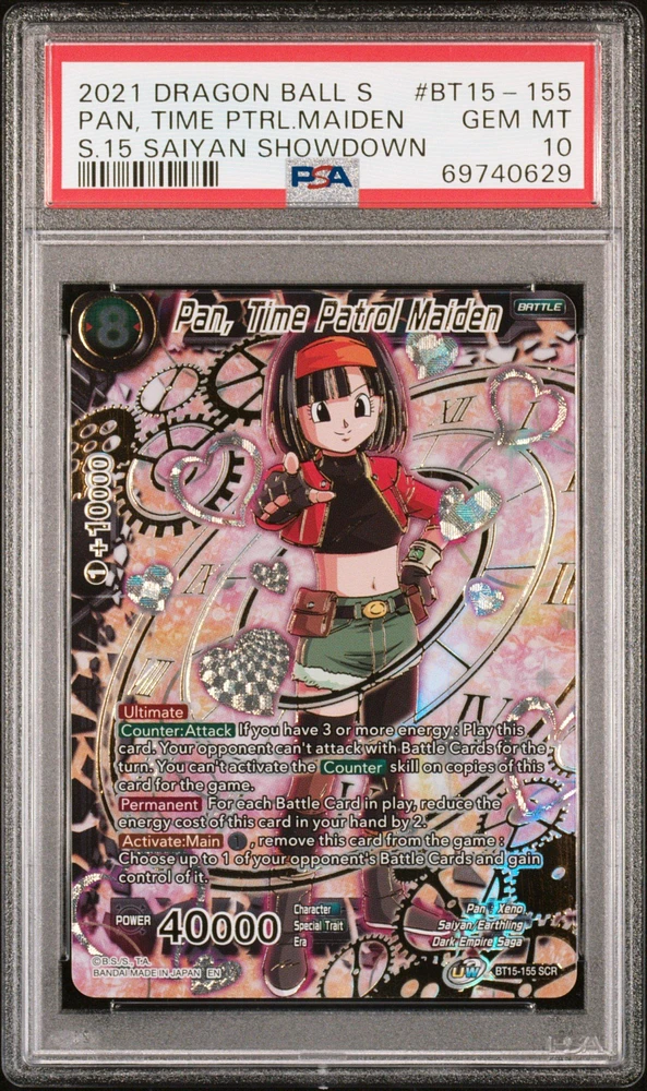 2021 Dragon Ball Super Card Game Series 15 Saiyan Showdown Bt15-155 Pan