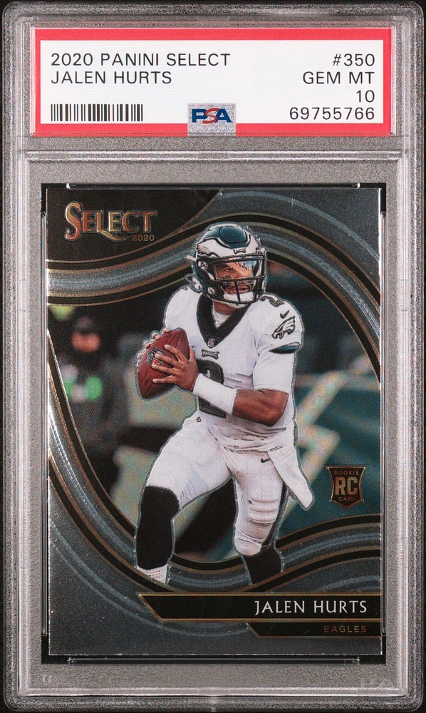 2020 Panini Select Jalen Hurts PSA