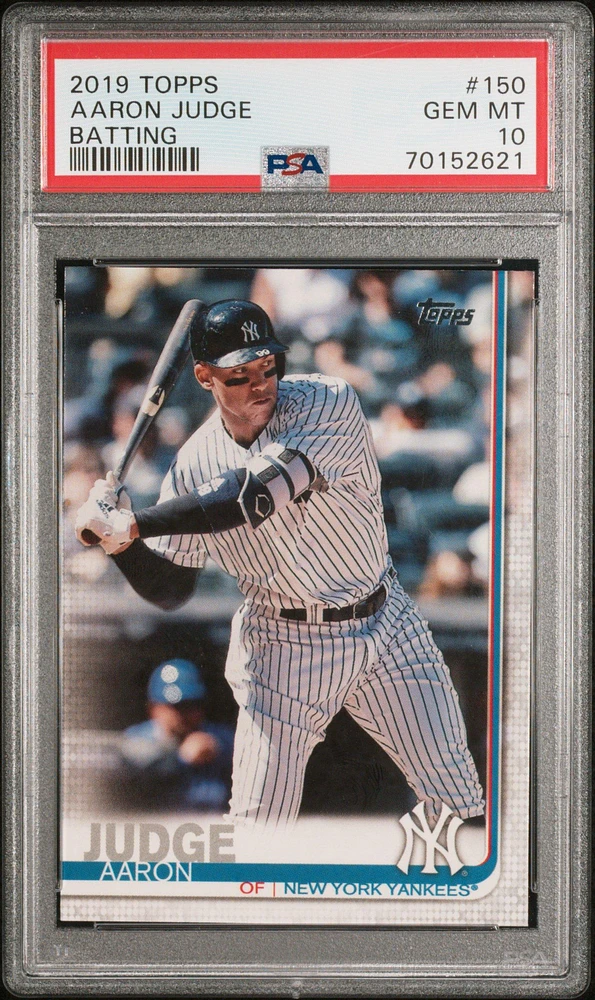 2019 Topps 150 Aaron Judge PSA 10