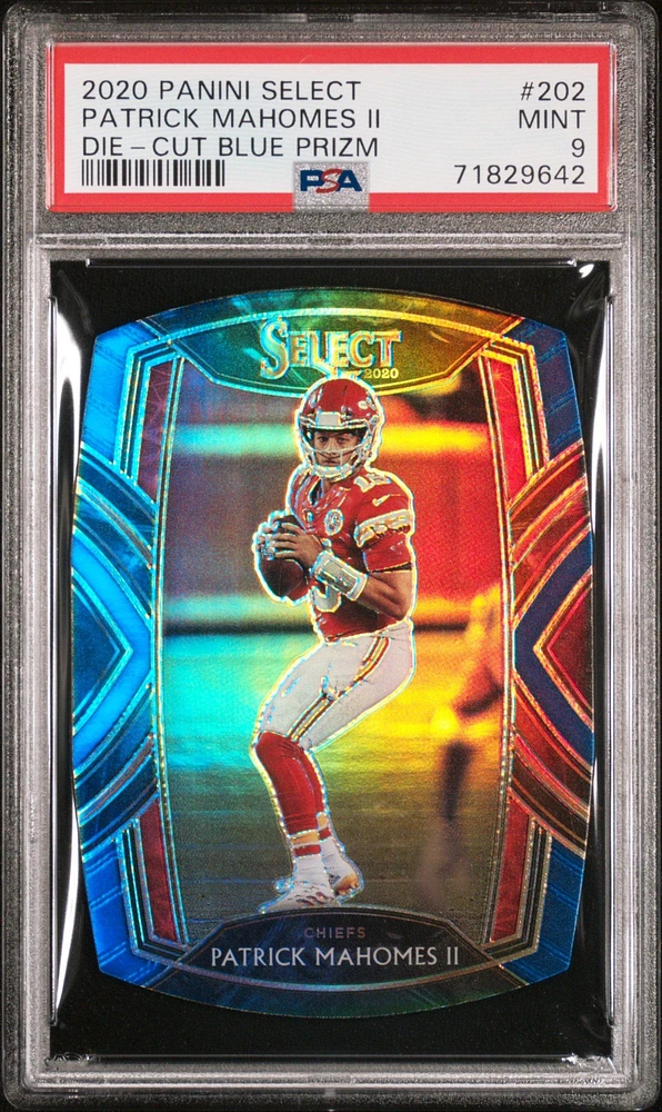 2020 Panini Select 202 Patrick Mahomes Ii PSA 9