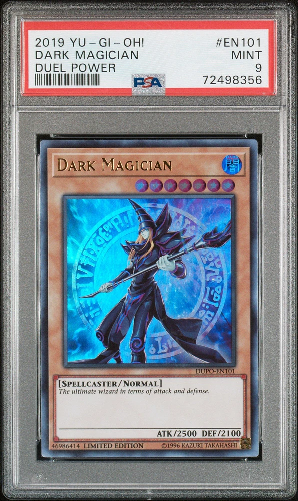 2019 Yu-gi-oh! Duel Power En101 Dark Magician PSA 9