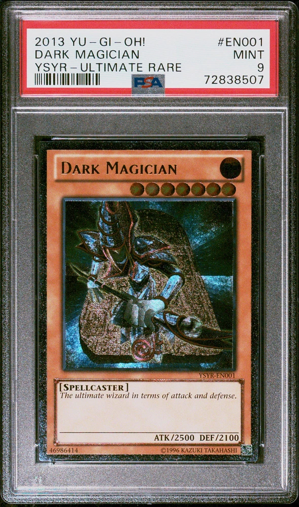 2013 Yu-gi-oh! Starter Deck Yugi Reloaded En001 Dark Magician Ultimate Rare PSA