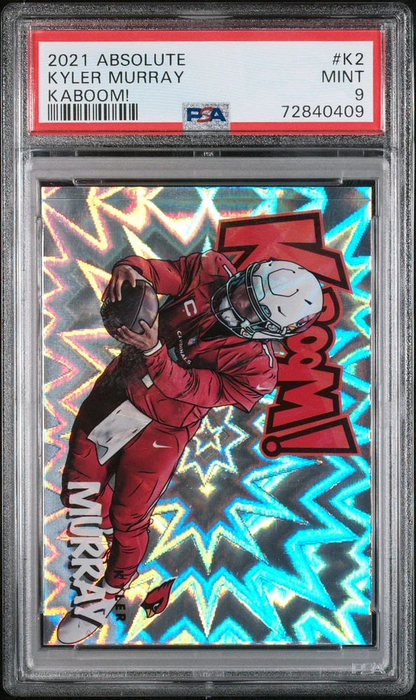 2021 Panini Absolute Kaboom! K2 Kyler Murray PSA 9