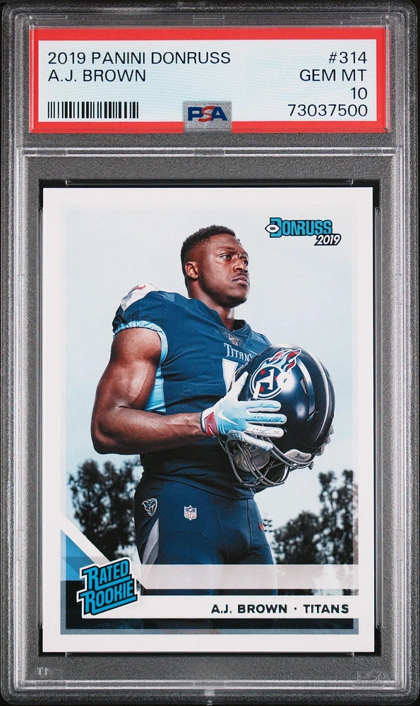 2019 Panini Donruss 314 A.j. Brown PSA 10