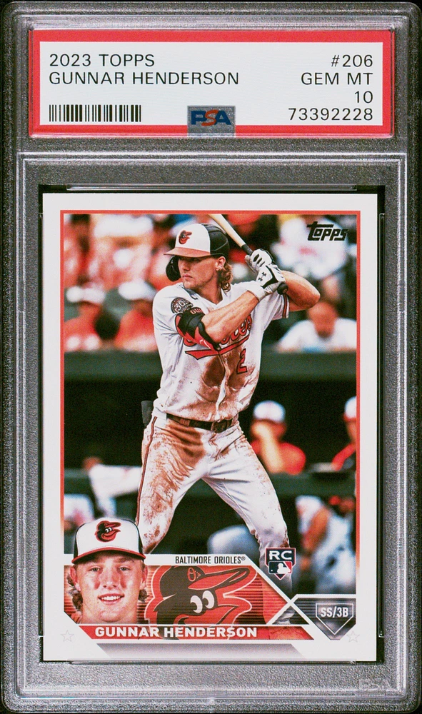 2023 Topps 206 Gunnar Henderson PSA