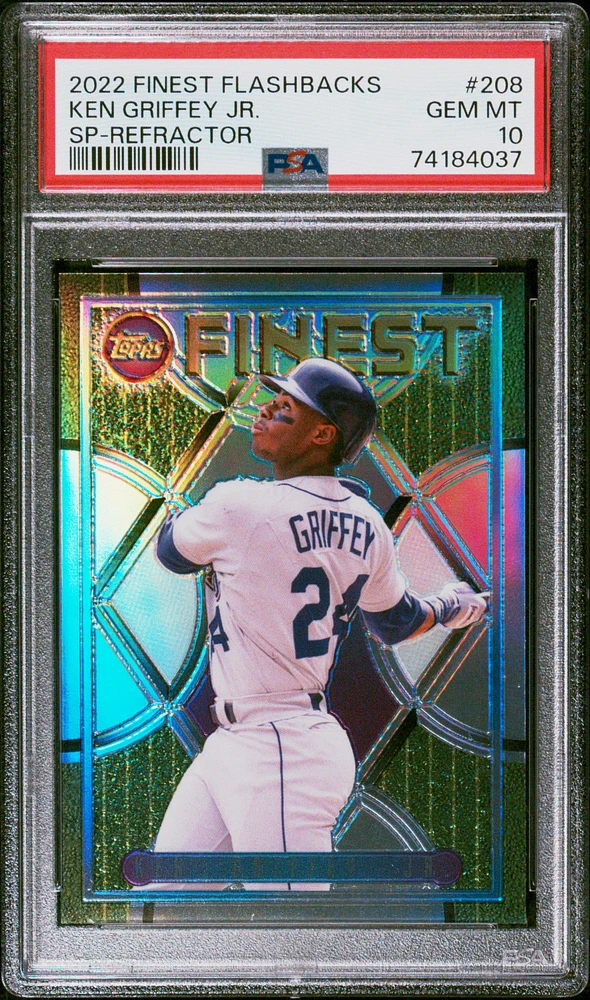 2022 Topps Finest Flashbacks 208 Ken Griffey Jr. PSA 10