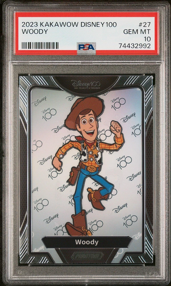2023 Kakawow Phantom Disney100 Wondrous Character 27 Woody PSA 10