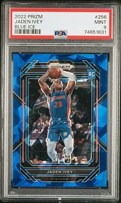 2022 Panini Prizm 256 Jaden Ivey PSA 9