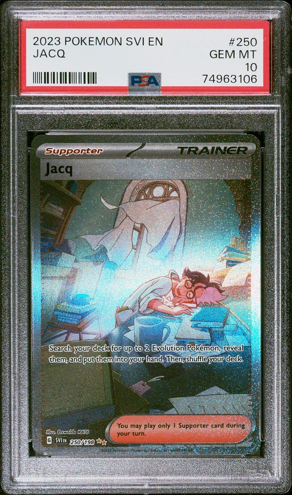 2023 Pokemon Svi En-scarlet & Violet 250 Jacq PSA