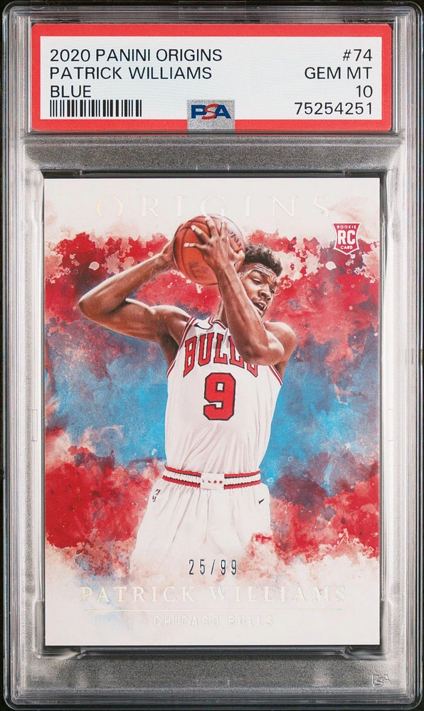 2020 Panini Origins 74 Patrick Williams PSA 10