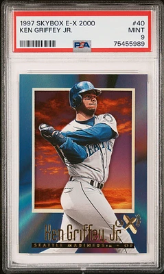 1997 Skybox E-x 2000 40 Ken Griffey Jr. PSA 9
