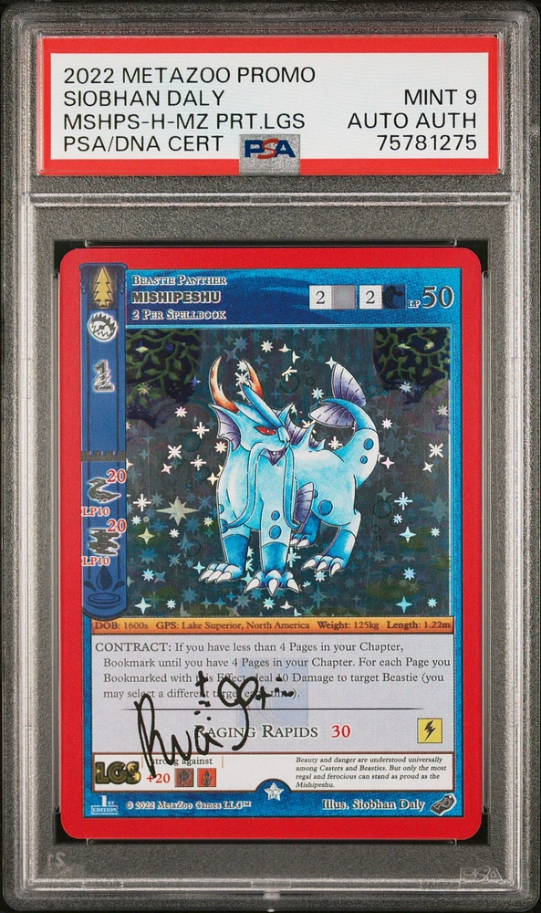 2022 Metazoo Promo null Mishipeshu PSA