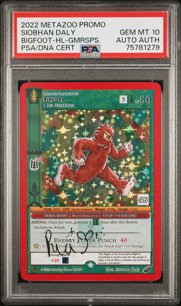 2022 Metazoo Promo null Bigfoot PSA 10