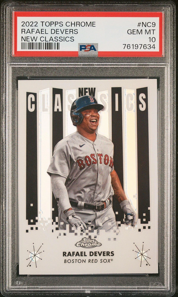 2022 Topps Chrome New Classics Nc9 Rafael Devers PSA 10