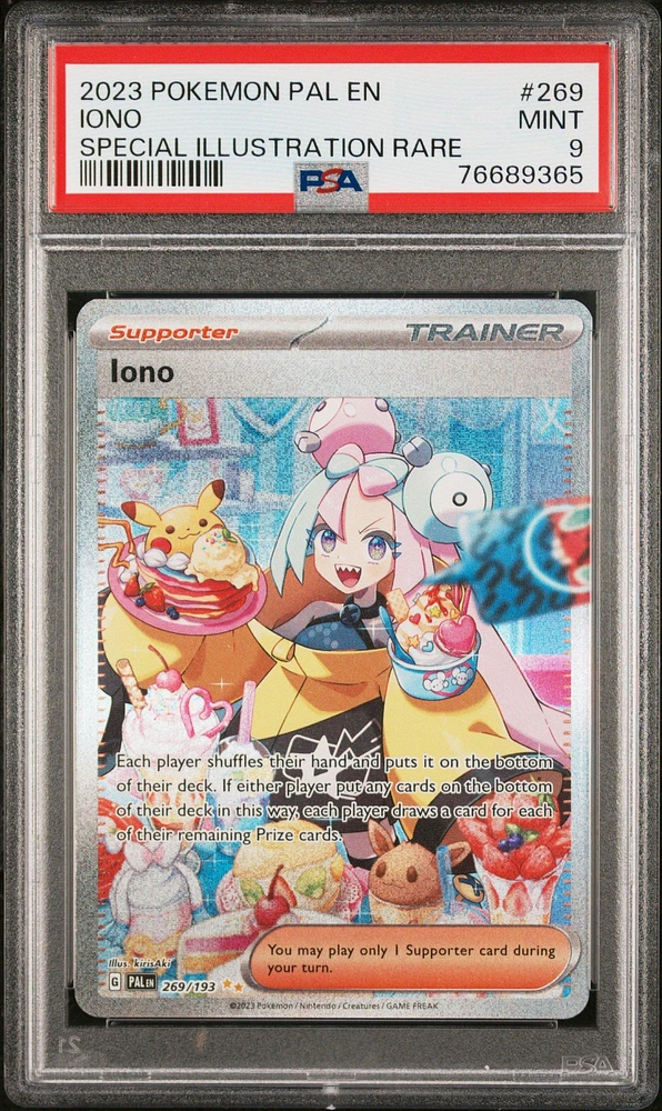 2023 Pokemon Pal En-paldea Evolved Iono PSA