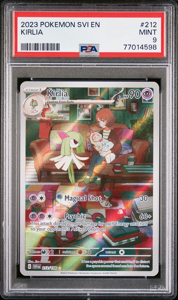 2023 Pokemon Svi En-scarlet & Violet 212 Kirlia PSA 9