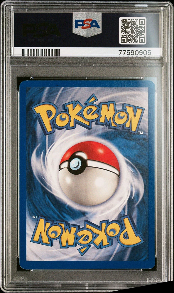 1999 Pokemon Game 73 Impostor Prof. Oak PSA 8