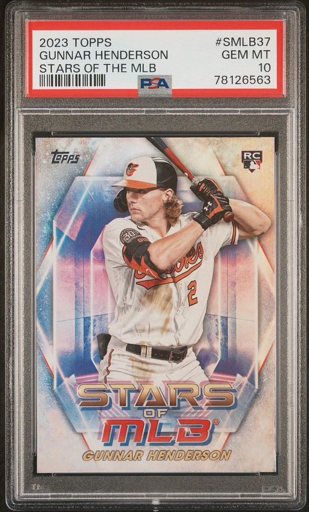 2023 Topps Stars Of Mlb Smlb37 Gunnar Henderson PSA 10