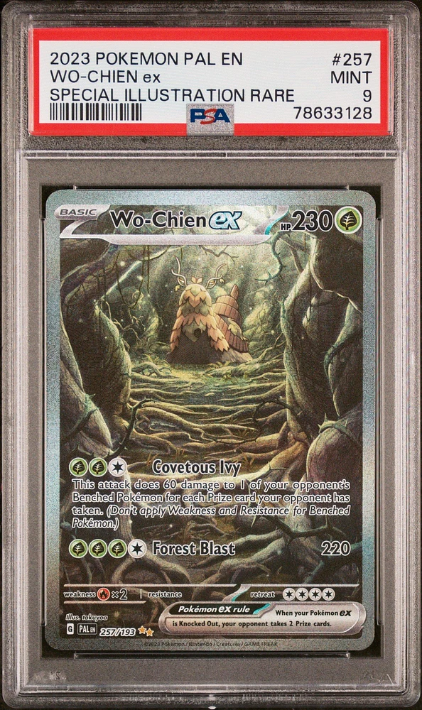 2023 Pokemon Pal En-paldea Evolved 257 Wo PSA