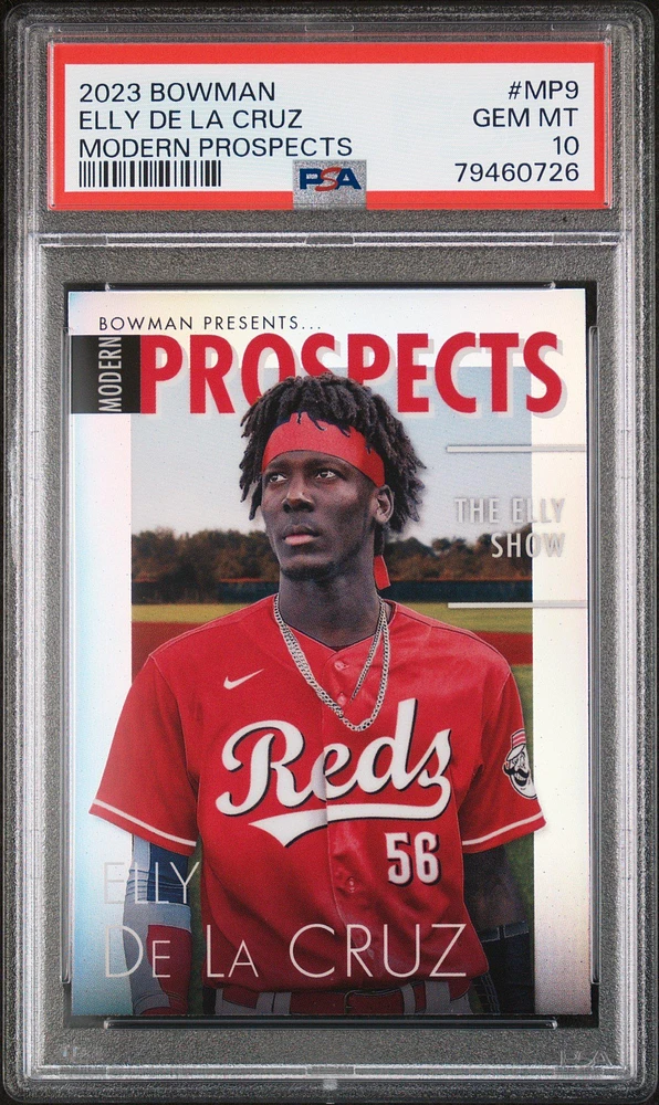 2023 Bowman Modern Prospects Mp9 Elly De La Cruz PSA