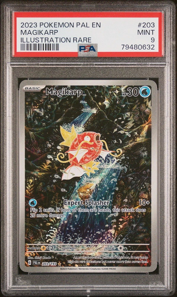 2023 Pokemon Pal En-paldea Evolved 203 Magikarp PSA