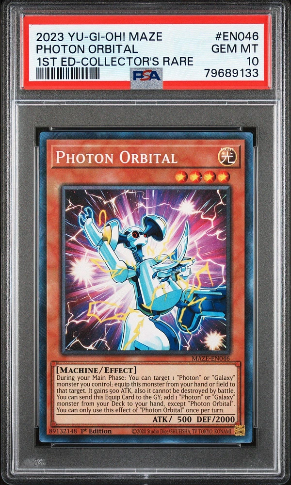 2023 Yu-gi-oh! Maze Of Memories En046 Photon Orbital 1st Edition-collector's Rare PSA 10