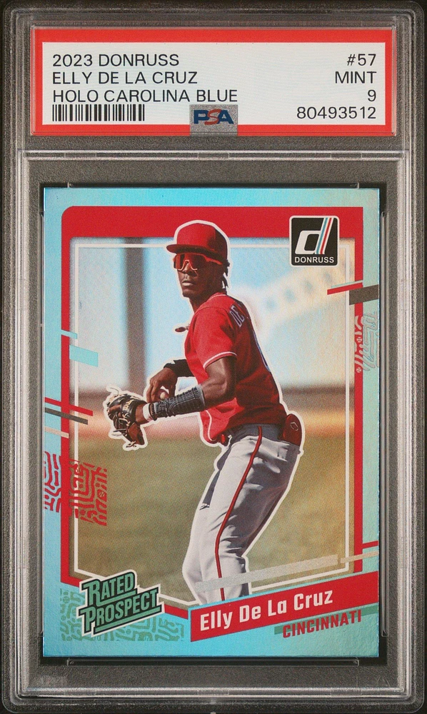 2023 Panini Donruss 57 Elly De La Cruz PSA