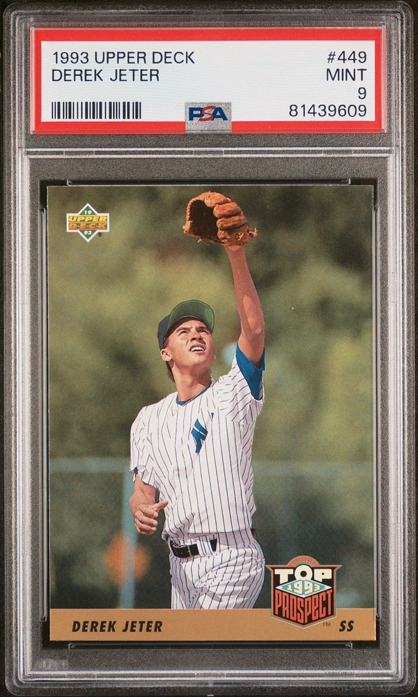 1993 Upper Deck 449 Derek Jeter PSA 9